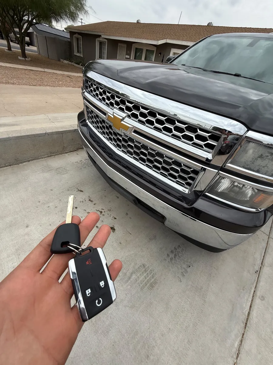 Chevrolet Truck Key Replacement — Liza Locksmith job in Phoenix