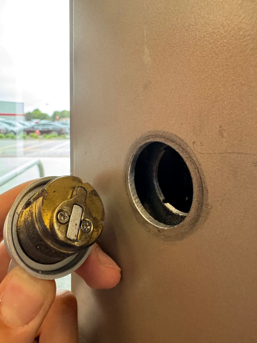 Commercial Cylinder Removal — Liza Locksmith job in Phoenix